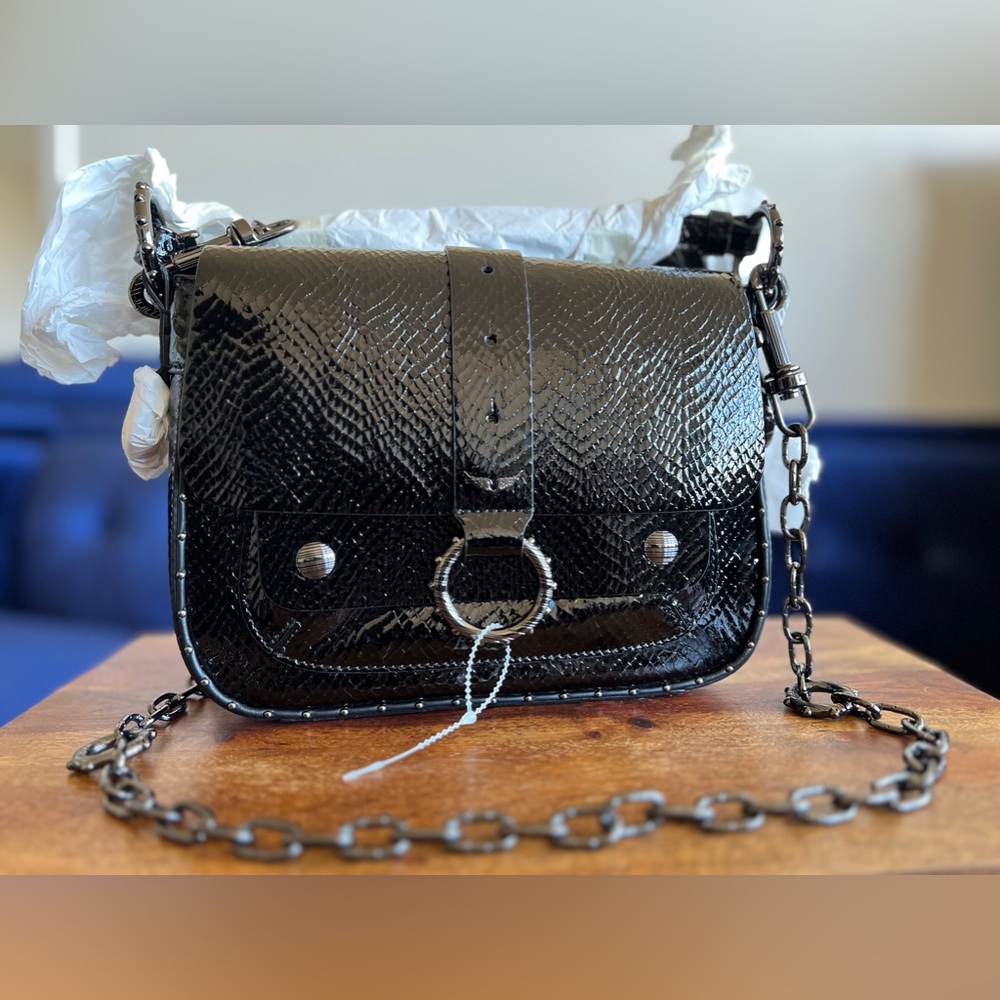 Zadig & Voltaire Kate Leather Crossbody – Black